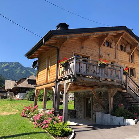 Chalet Cosy Et Moderne Vue Montagnes Seytroux Exterior photo