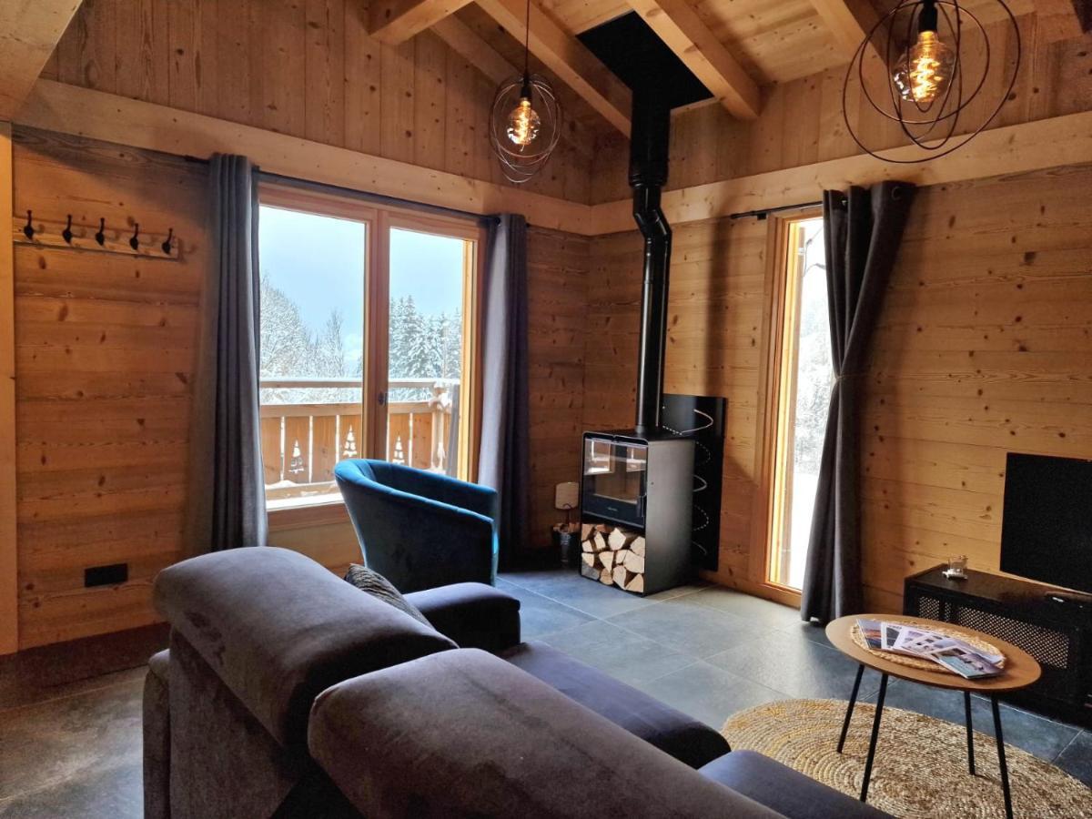Chalet Cosy Et Moderne Vue Montagnes Seytroux Exterior photo